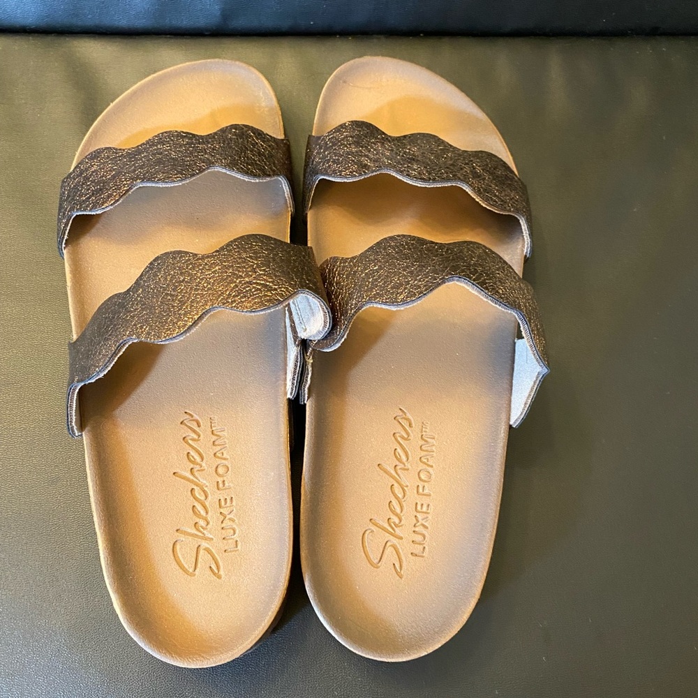 SKECHERS Copper Color Sandals (NWOT) - Picture 8 of 8